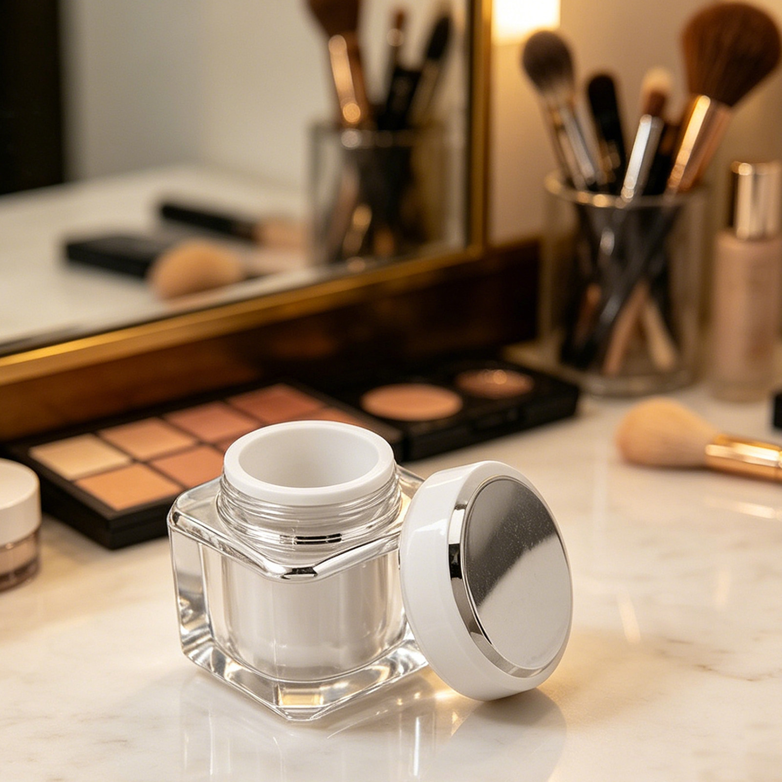 Luxury Skincare Packaging - Navulbare luxe set flesjes voor huidverzorging,