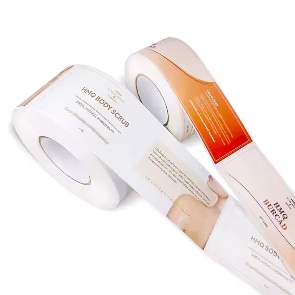 Aangepaste luxe vinyllabels |  - Luxury Skincare Logo recensie en prijs