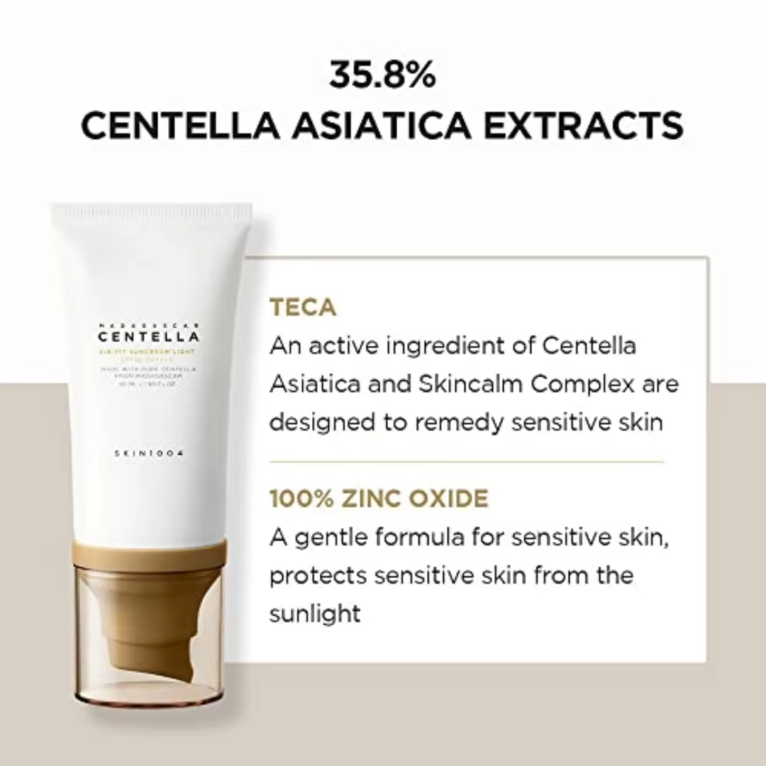 SKIN1004 Centella Zonnebrandcr - Luxury Skincare Brands recensie en prijs