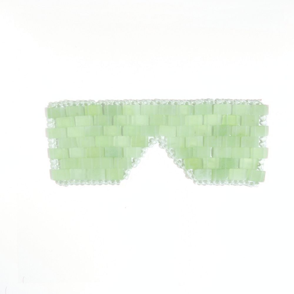 Handgeweven Xiu Jade oogmasker - Luxury Skincare Tools recensie en prijs